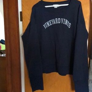 Women’s cropped vineyard vines sweatshirt